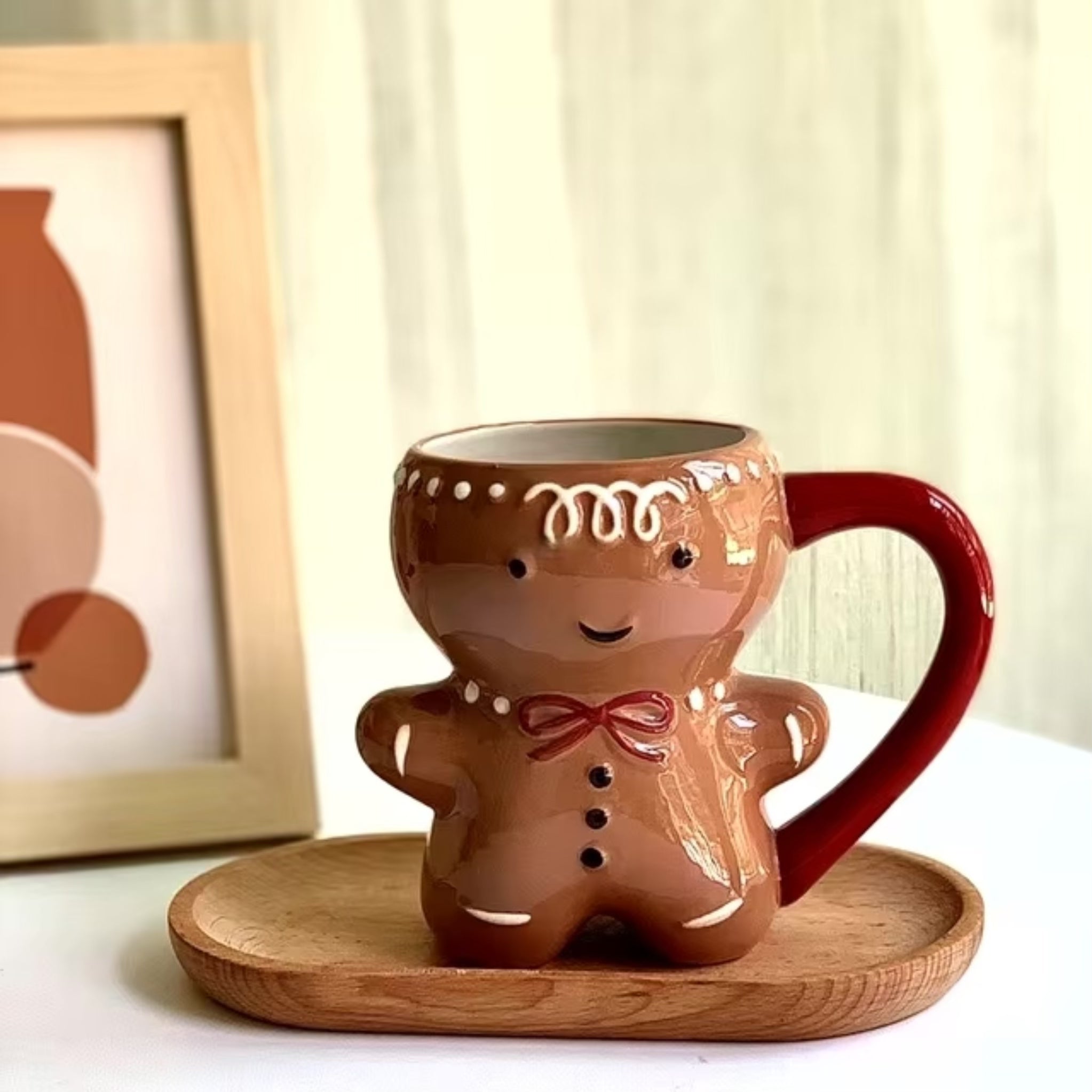 GingerMan Mugg - Värme i varje kopp pepparkaksgubben gör din dag!