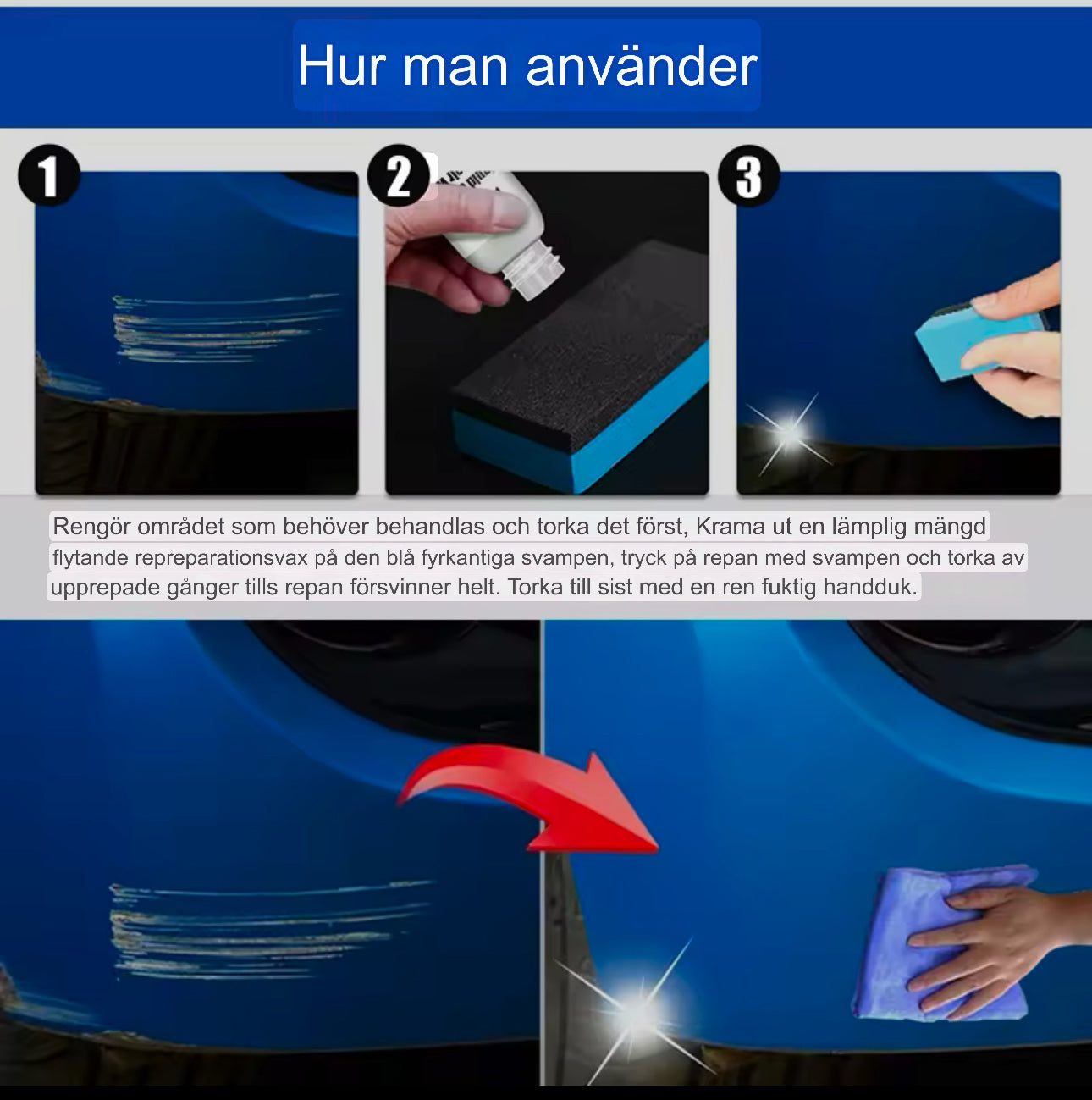 "RepaFix – Reparerande Polermedel för Bil"