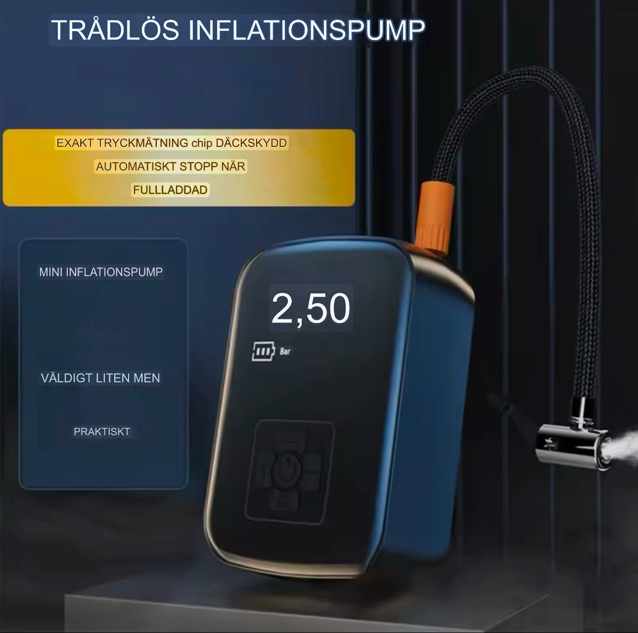 LuftPro Pump – Till Bildäck