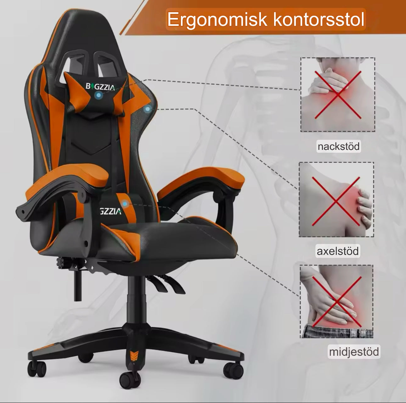 ErgoMax Racingstol